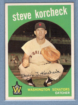 1959 Topps #284 Steve Korcheck (a) EX-MT   GO410