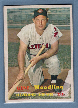 1957 Topps #172 Gene Woodling EX  GO130