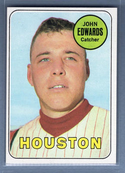 1969 Topps #186 John Edwards EX-MT  GO358