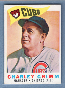 1960 Topps #217 Charley Grimm EX-MT  GO244