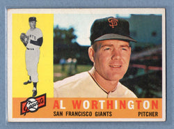 1960 Topps #268 Al Worthington EX  GO480