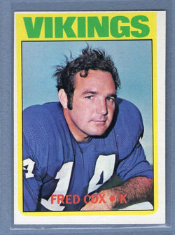1972 Topps #194 Fred Cox EX-MT GO181