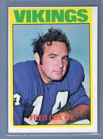 1972 Topps #194 Fred Cox EX-MT GO181