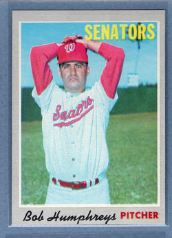 1970 Topps #538 Bob Humphreys  (c) EX-MT  GO750