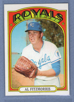 1972 Topps #349 Al Fitzmorris EX-MT  GO483