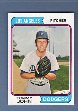1974 Topps Baseball #451 Tommy John NM-MT 006
