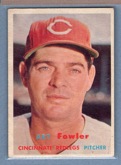1957 Topps #233 Art Fowler (1) EX    GO38