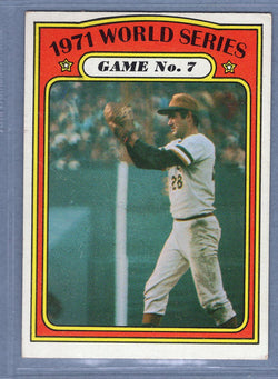1972 Topps #229 World Series Game 7 EX   GO464