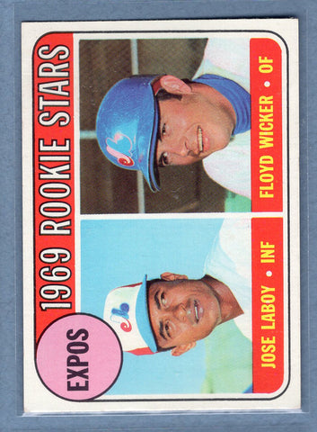 1969 Topps #524 Expos Rookies  EX   GO501