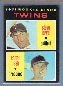 1971 Topps #391 Twins Rookies(a) EX  GO950
