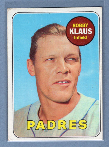1969 Topps #387 Bobby Klaus EX  GO350