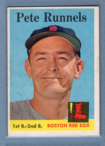1958 Topps #265 Pete Runnels (st) VG  GO387