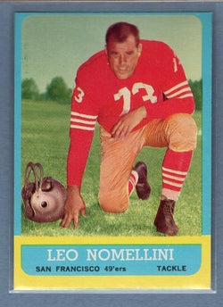 1963 Topps #143 Leo Nomellini (HOF) EX-MT  GO74