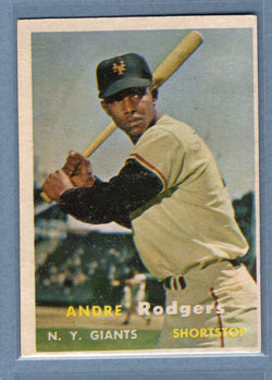 1957 Topps #377 Andre Rodgers (b) EX   GO260