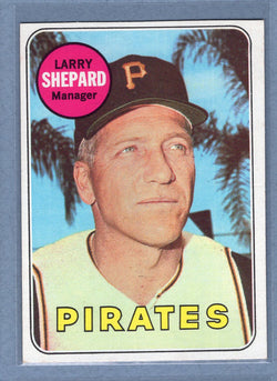 1969 Topps #384 Larry Shepard (i) EX-MT  GOWABB