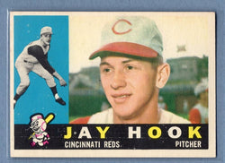 1960 Topps #187 Jay Hook(b) EX   GO550