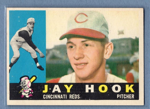 1960 Topps #187 Jay Hook(b) EX   GO550