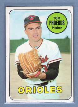 1969 Topps #185 Tom Phoebus (a) EX  GO602
