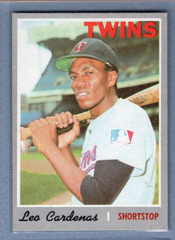 1970 Topps #245 Leo Cardenas  VG  GO695