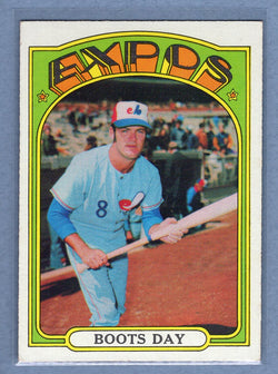 1972 Topps #254 Boots Day EX  GO500