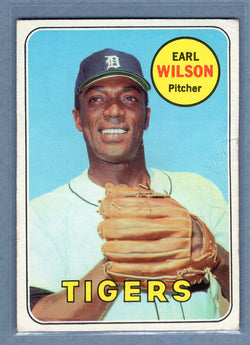 1969 Topps #525 Earl Wilson  VG  GO501