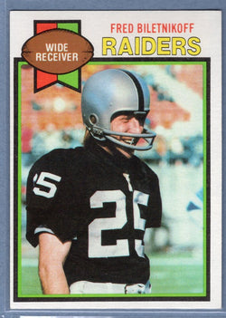 1979 Topps #305 Fred Biletnikoff (HOF) NM-MT