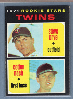 1971 Topps #391 Twins Rookies(c) EX  GO950