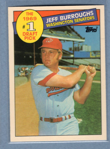 1985 Topps Tiffany #272 Jeff Burroughs NM