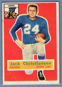 1956 Topps #20 Jack Christiansen (HOF) EX  GO120