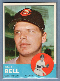 1963 Topps #129 Gary Bell VG-EX Set Break