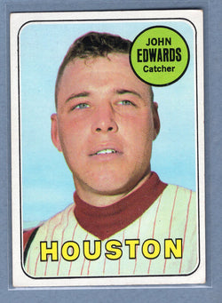 1969 Topps #186 John Edwards (a) EX  GO602