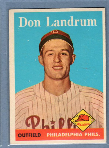 1958 Topps #291 Don Landrum VG-EX     G0364