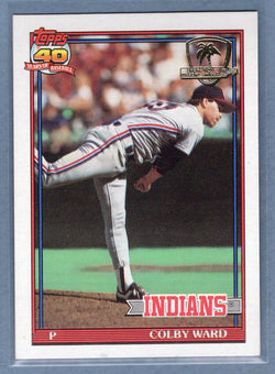 1991 Topps Desert Shield #31 Colby Ward (R)  NM  GO600