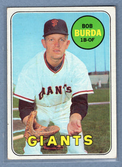 1969 Topps #392 Bob Burda EX  GO350