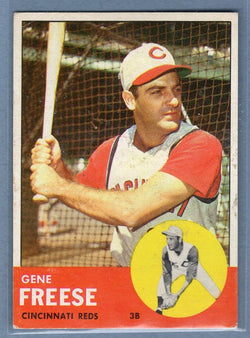 1963 Topps #133 Gene Freese VG-EX Set Break