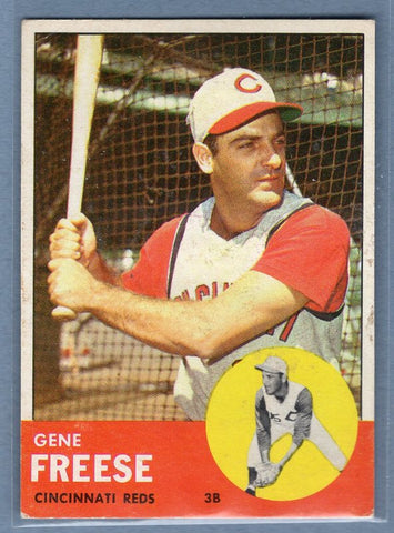 1963 Topps #133 Gene Freese VG-EX Set Break