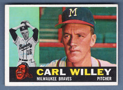 1960 Topps #107 Carl Willey EX   CCS22