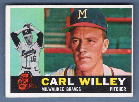1960 Topps #107 Carl Willey EX   CCS22