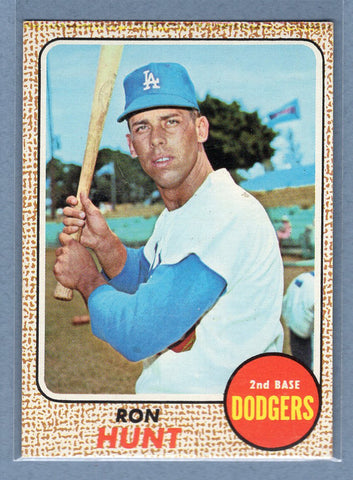1968 Topps #15 Ron Hunt (c)  EX-MT  GO550