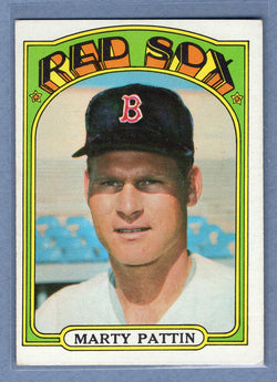 1972 Topps #144 Marty Pattin  EX  GO315