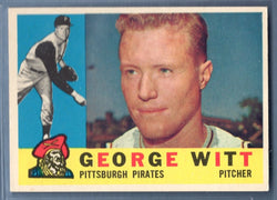 1960 Topps #298 George Witt VG Set Break 1