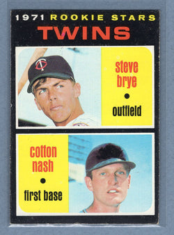 1971 Topps #391 Twins Rookies(d) EX  GO950