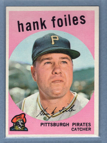 1959 Topps #294 Hank Foiles EX-MT  GO213