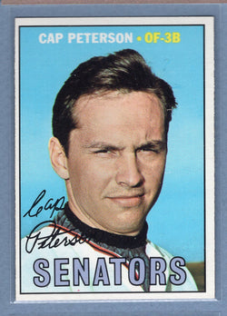 1967 Topps #387 Cap Peterson  EX-MT   GO340