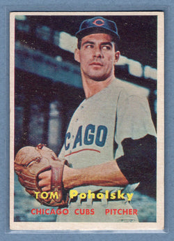 1957 Topps #235 Tom Poholsky (2) EX    GO38