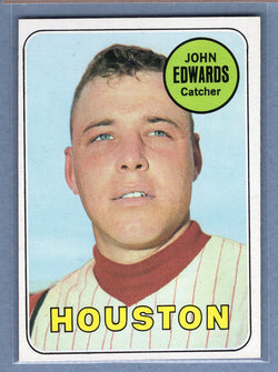 1969 Topps #186 John Edwards (b) EX-MT  GO602