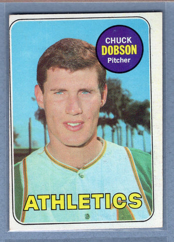 1969 Topps #397 Chuck Dobson VG-EX  GO350
