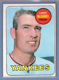 1969 Topps #191 Lindy McDaniel (a) EX  GO602