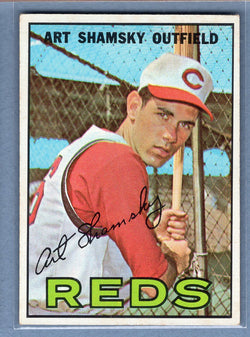 1967 Topps #96 Art Shamsky EX  GO368