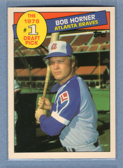 1985 Topps Tiffany #276 Bob Horner NM